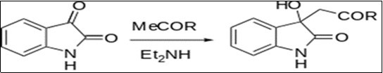  synthesis of β-hydroxy ketone