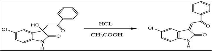  (Z)-5-chloro-3-(2-oxo-2- phenylethylidene) indolin-2-one